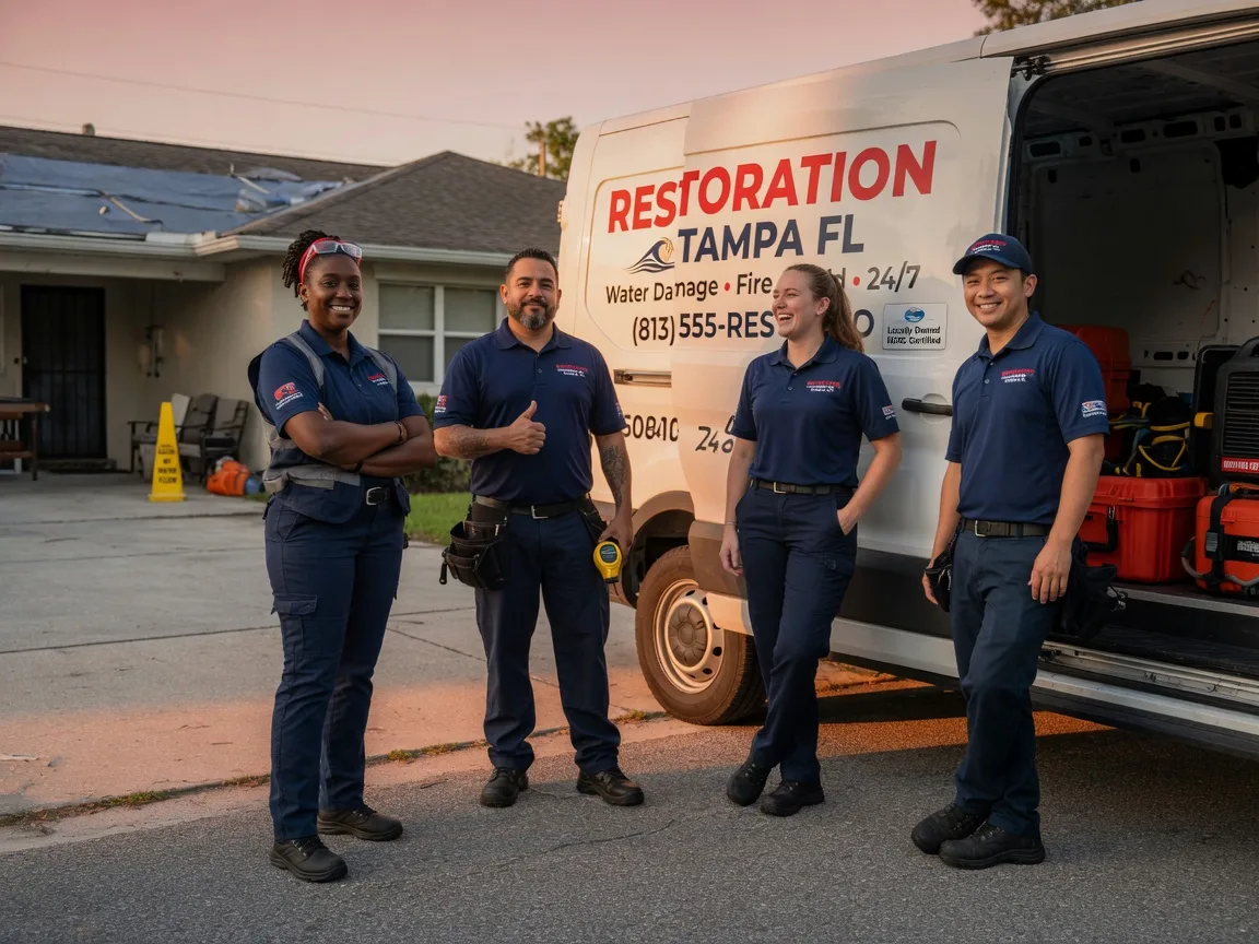 Water Damage Restoration company in Morral, OH